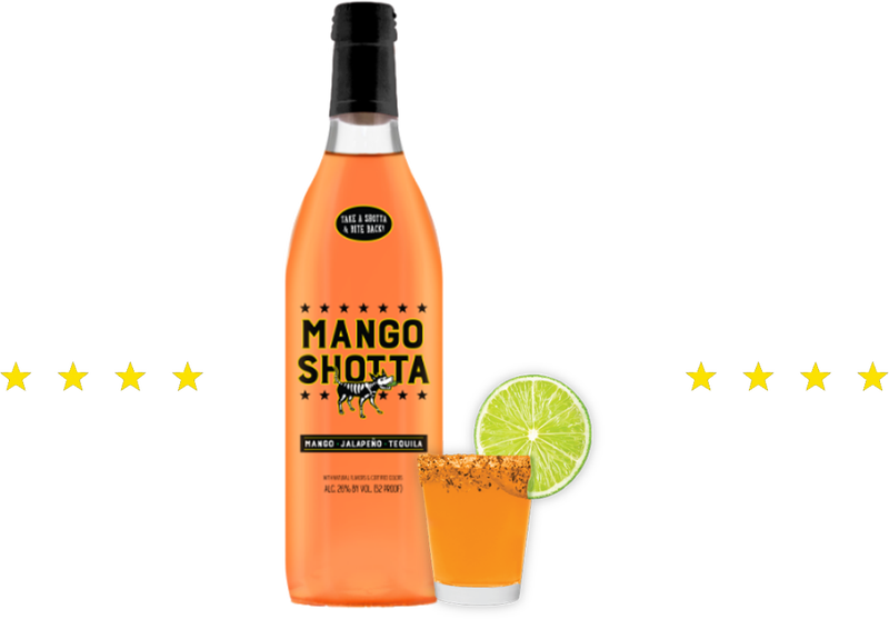 Mango Shotta Spicy Mango & Jalapeño Flavored Tequila